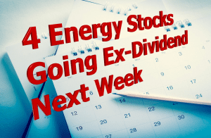 Stocks Going Ex-Dividend