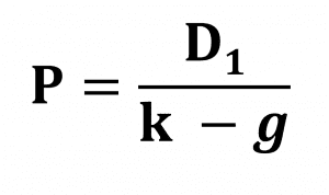 Dividend Growth Model