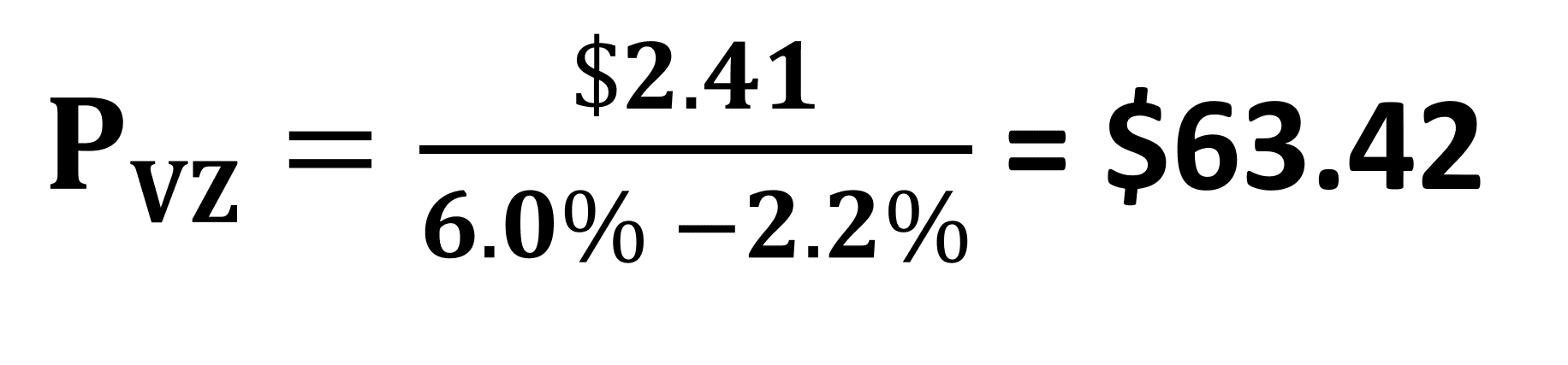 Dividend Growth Model