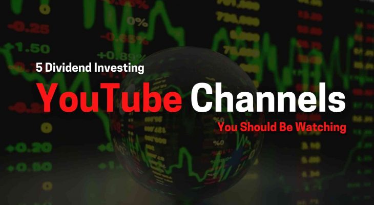 title image 5 dividend investing youtube channels